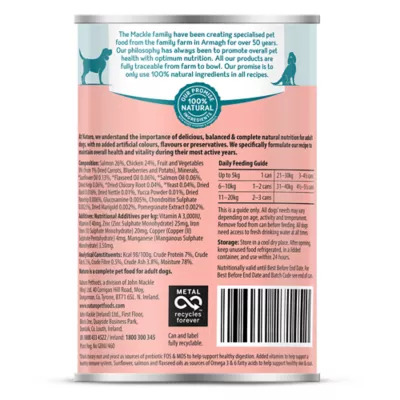Product Naturo Grain and Gluten Free Adult Dog Wet Food