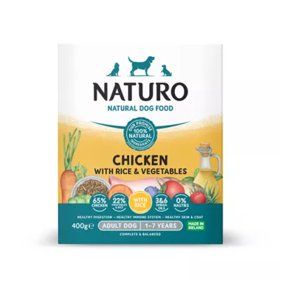 Product Naturo Adult Dog Wet Food - Chicken with Rice and Vegetables