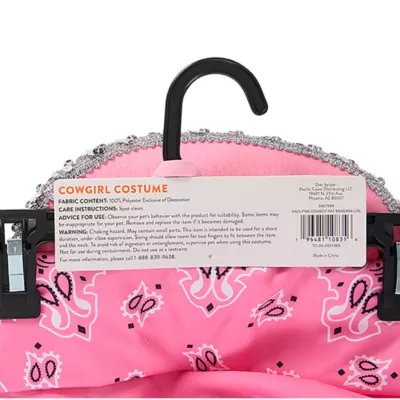 Product Thrills & Chills® Pink Cowgirl Hat & Bandana