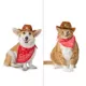 Product Thrills & Chills® Cowboy Hat & Bandana, Dog & Cat
