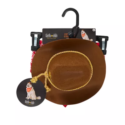 Product Thrills & Chills® Cowboy Hat & Bandana, Dog & Cat