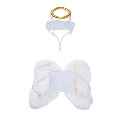 Product Thrills & Chills® Halo + Wings Costume, Dog & Cat