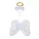 Product Thrills & Chills® Halo + Wings Costume, Dog & Cat