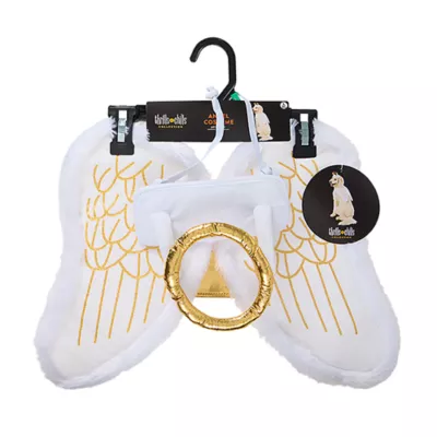 Product Thrills & Chills® Halo + Wings Costume, Dog & Cat