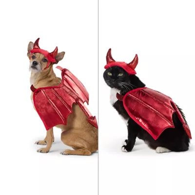 Product Thrills & Chills® Devil Costume, Dog & Cat