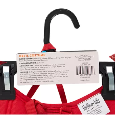 Product Thrills & Chills® Devil Costume, Dog & Cat