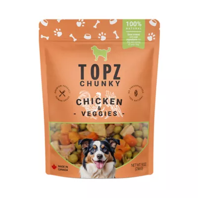 Product TOPZ Chunky Bone Broth Dog Food Topper - Chicken & Veggies