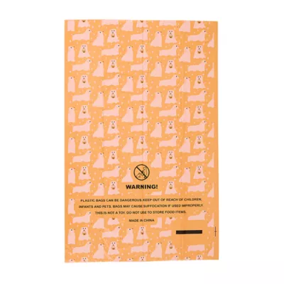 Product Thrills & Chills® Halloween Waste Pick Up Bags, Ghost, 15 Count