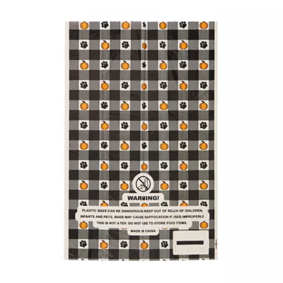 Product Thrills & Chills® Halloween Waste Pick Up Bags, Pumpkins, 15 Count