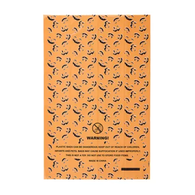 Product Thrills & Chills® Halloween Waste Pick Up Bags, Multi Print, 90 Count