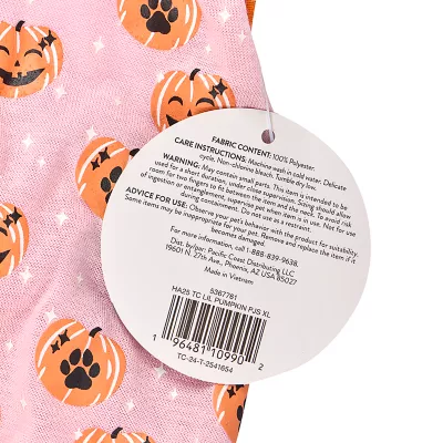 Product Thrills & Chills® Pet Pumpkin PJs