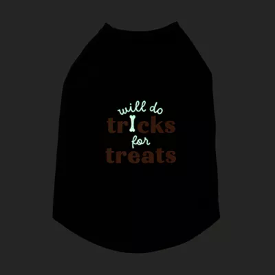 Product Thrills & Chills® Tricks for Treats T-Shirt, Dog and Cat
