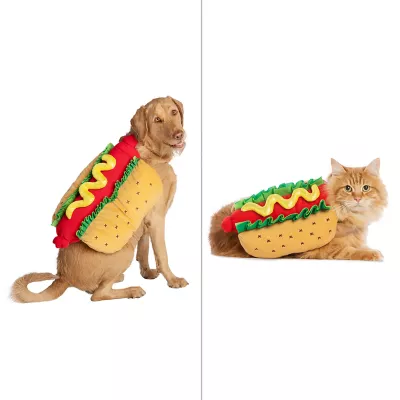 Product Thrills & Chills® Pet Hot Dog Costume, Dog & Cat