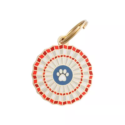 Product Two Tails Pet Company Americana Pet ID Tag