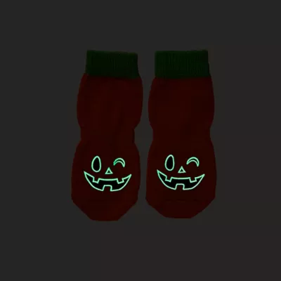 Product Thrills & Chills® Pumpkin Dog Socks