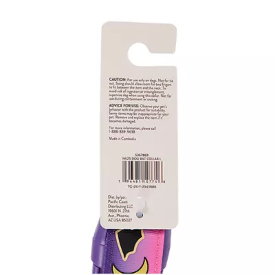 Product Thrills & Chills® Adjustable Bat Dog Collar