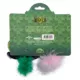 Product Wicked Hat and Tiara Plush Cat Toys, 2 Pack