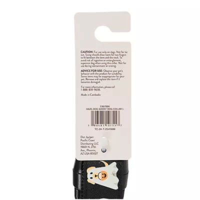 Product Thrills & Chills® Ghost Dog Collar