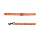 Product Thrills & Chills® LED Orange Pumpkin Dog Leash 4' x 1"