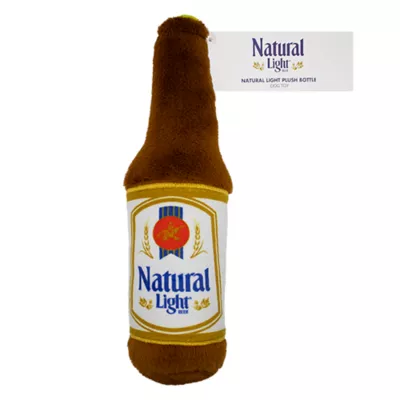 Product Anheuser Busch, Natural LT Plush Bottle Brown Dog Toy