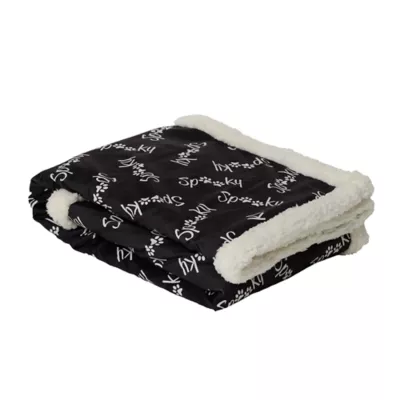 Product Thrills & Chills® Spooky Cozy Throw Pet Blanket