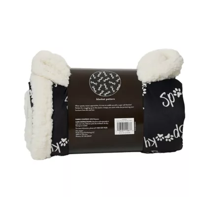 Product Thrills & Chills® Spooky Cozy Throw Pet Blanket