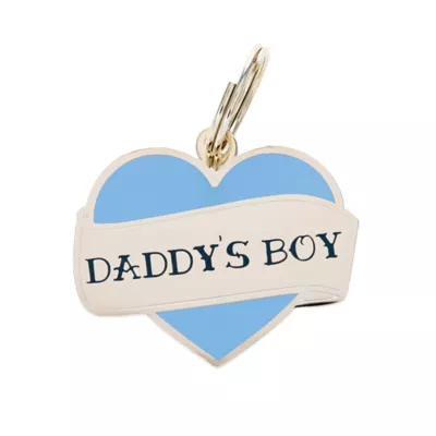 Product Two Tails Pet Company 'Daddy's Boy' Pet ID Tag