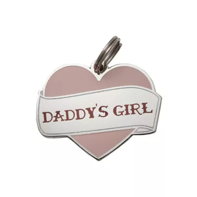 Product Two Tails Pet Company 'Daddy's Girl' Pet ID Tag