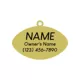 Product Two Tails Pet Company Football Pet ID Tag