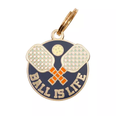 Product Two Tails Pet Company 'Ball Is Life' Pet ID Tag