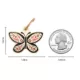 Product Two Tails Pet Company Butterfly Pet ID Tag