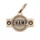 Product Two Tails Pet Company "CHAMP" Pet ID Tag