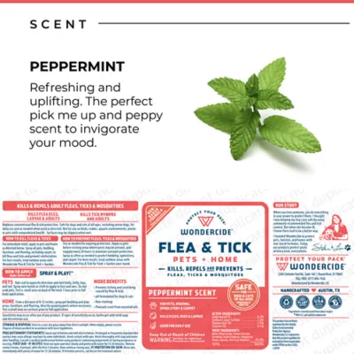 Product Wondercide Dog Natural Flea & Tick Peppermint Spray 32oz