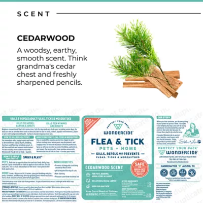 Product Wondercide Dog Natural Flea & Tick Cedar Spray 32oz