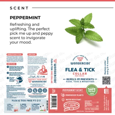 Product Wondercide Dog Natural Flea & Tick Peppermint Collar