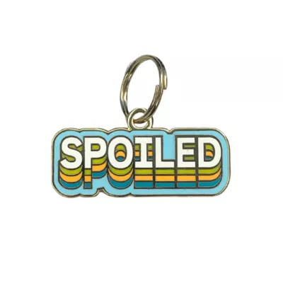 Product Two Tails Pet Company Spoiled Pet ID Tag