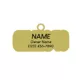 Product Two Tails Pet Company Spoiled Pet ID Tag