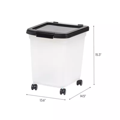 Product IRIS, 25 Lbs. Airtight Pet Food Container - Dog & Cat Food Storage Bin