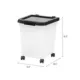 Product IRIS, 25 Lbs. Airtight Pet Food Container - Dog & Cat Food Storage Bin