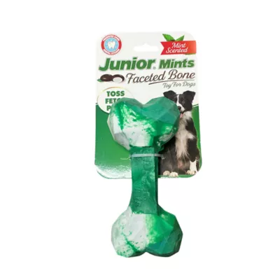 Product Tootsie Roll Junior Mints Scent Bone Chew Dog Toy