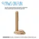 Product Whisker City® Scratching Post and Duo Ball Track