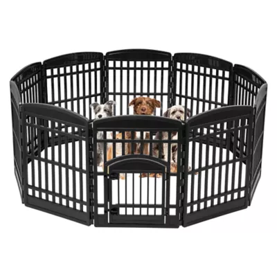 Product IRIS, Exercise 10-Panel Pet Playpen with Door
