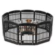 Product IRIS, Exercise 10-Panel Pet Playpen with Door