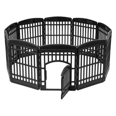Product IRIS, Exercise 10-Panel Pet Playpen with Door