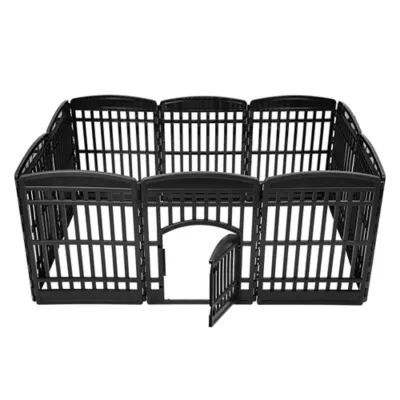 Product IRIS, Exercise 10-Panel Pet Playpen with Door