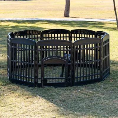 Product IRIS, Exercise 10-Panel Pet Playpen with Door