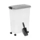Product IRIS, 37.5 Lbs. Airtight Pet Food Container - Dog & Cat Food Storage Bin with Scoop
