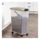 Product IRIS, 37.5 Lbs. Airtight Pet Food Container - Dog & Cat Food Storage Bin with Scoop