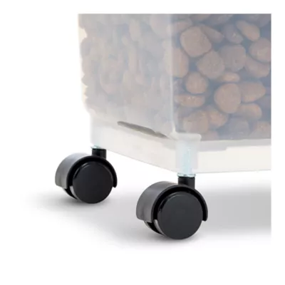 Product IRIS, 37.5 Lbs. Airtight Pet Food Container - Dog & Cat Food Storage Bin with Scoop