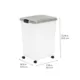 Product IRIS, 54 Lbs. Airtight Pet Food Container - Dog & Cat Food Storage Bin with Scoop